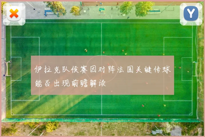 伊拉克队侯赛因对阵法国关键传球能否出现前瞻解读